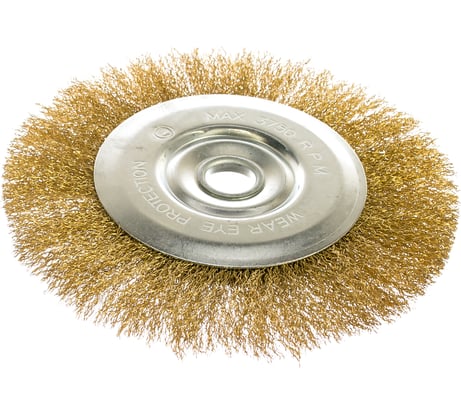 Щетка для МШУ плоская (200х22 мм, латунированная проволока) Калибр 00000041896