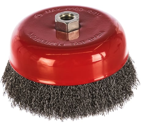 Щетка для МШУ чашка (150 мм, М14, металлическая проволока) Калибр 00000041862