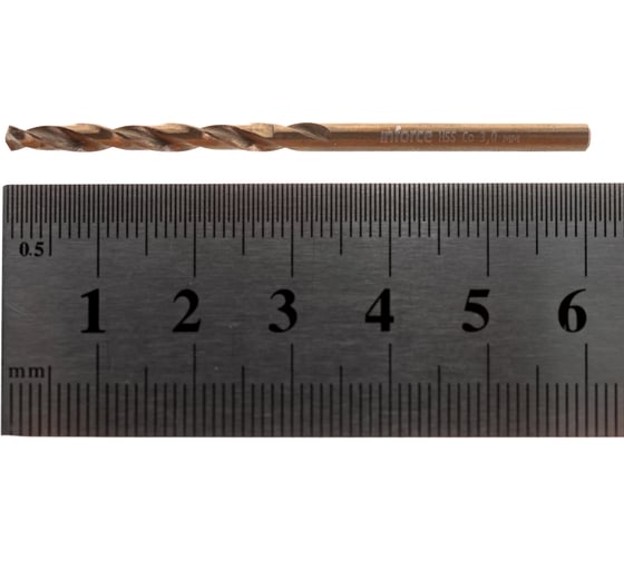 Сверло по металлу HSS-CO (3x61x33 мм) Inforce 11-01-429