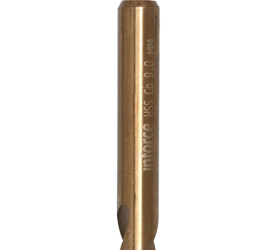 Сверло по металлу HSS-CO (9x125x81 мм) Inforce 11-01-439