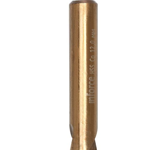 Сверло по металлу HSS-CO (5 шт/уп; 12x151x101 мм) Inforce 11-01-454