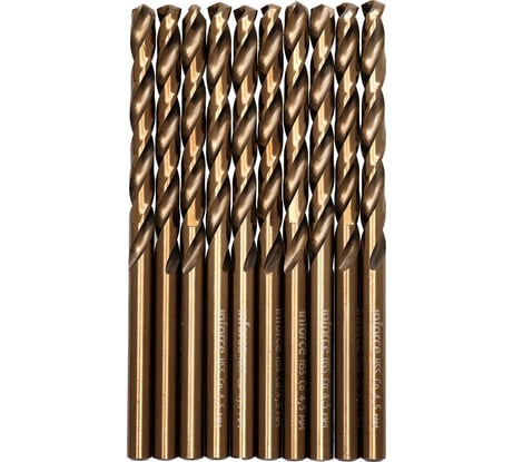Сверло по металлу HSS-CO (10 шт/уп; 4.5x80x47 мм) Inforce 11-01-445
