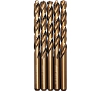 Сверло по металлу HSS-CO (5 шт/уп; 9x125x81 мм) Inforce 11-01-452