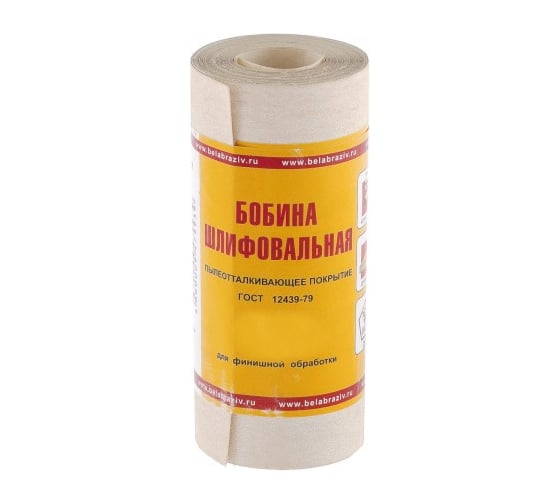 Шкурка шлифовальная на бумажной основе LP10C (115 мм х 5 м; Р180) Без бренда 75649