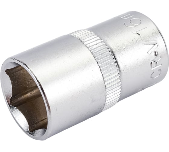 Головка торцевая 6 граней (16 мм; 1/2 Dr) KRAFT KT 700330