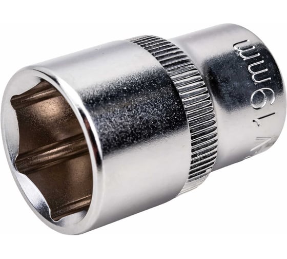 Головка торцевая 6 граней (19 мм; 1/2 Dr) KRAFT KT 700333
