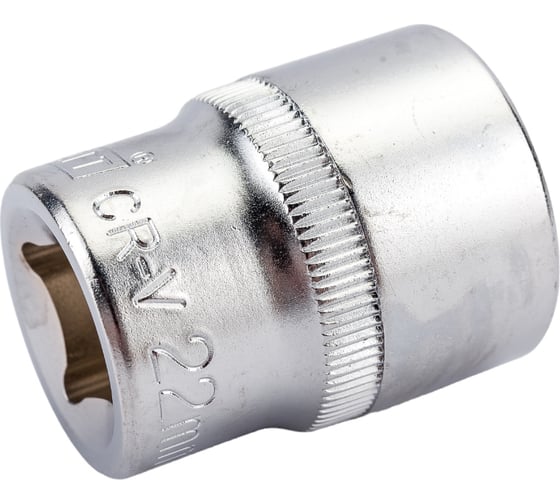 Головка торцевая 6 граней (22 мм; 1/2 Dr) KRAFT KT 700336 1