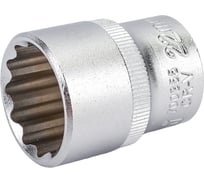 Головка торцевая 12 граней (22 мм; 1/2 Dr) KRAFT KT 700355