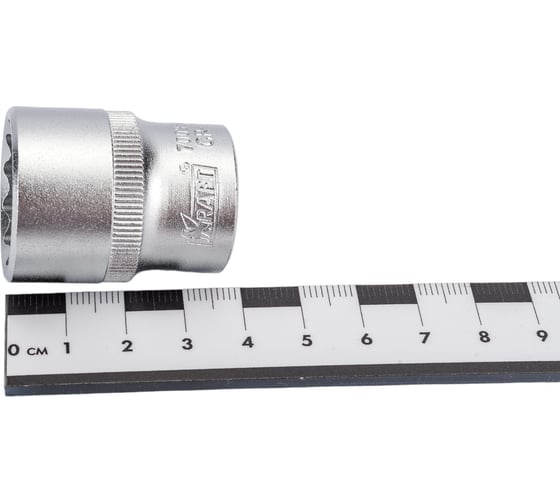 Головка торцевая 12 граней (22 мм; 1/2 Dr) KRAFT KT 700355