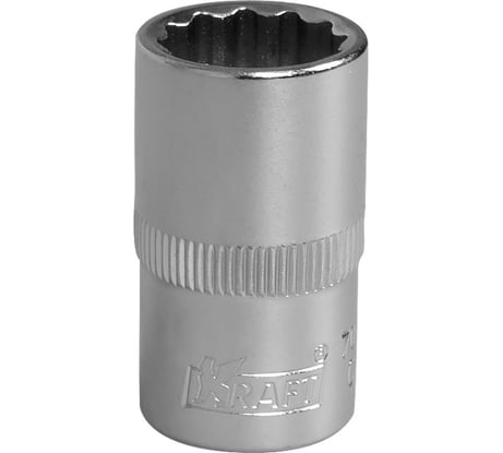 Головка торцевая 12 граней (15 мм; 1/2 Dr) KRAFT KT 700348