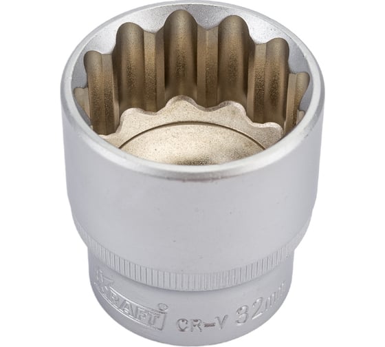 Головка торцевая 12 граней (32 мм; 1/2 Dr) KRAFT KT 700359