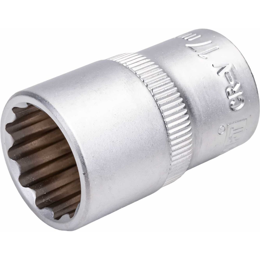 Головка 17 мм (1/2" 12 граней) OBERKRAFT