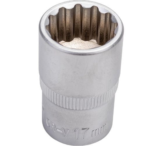 Головка торцевая 12 граней (17 мм; 1/2 Dr) KRAFT KT 700350