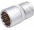 Головка торцевая 12 граней (17 мм; 1/2 Dr) KRAFT KT 700350 1
