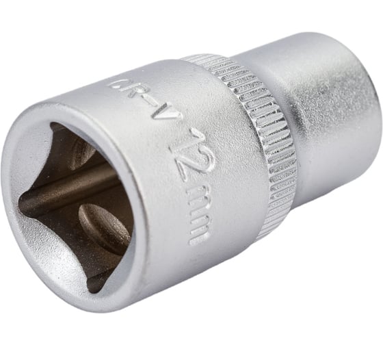 Головка торцевая 12 граней (12 мм; 1/2 Dr) KRAFT KT 700345