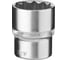 Головка торцевая 12 граней (8 мм; 1/2 Dr) KRAFT KT 700341 1