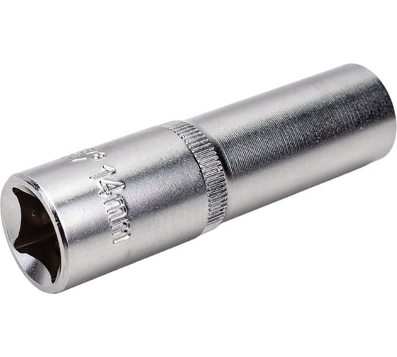 Головка торцевая глубокая 6 граней (14 мм; 1/2 Dr) KRAFT KT 700378 1