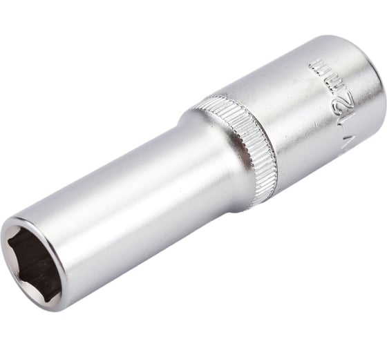 Головка торцевая глубокая 6 граней (12 мм; 1/2 Dr) KRAFT KT 700376 1