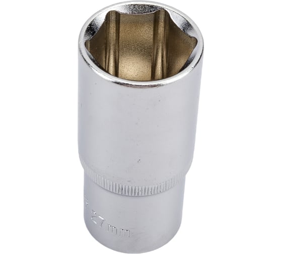 Головка торцевая глубокая 6 граней (27 мм; 1/2 Dr) KRAFT KT 700388