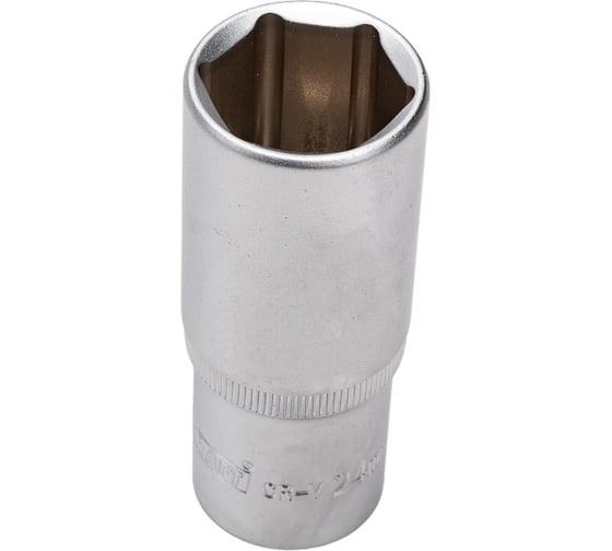 Головка торцевая глубокая 6 граней (24 мм; 1/2 Dr) KRAFT KT 700387