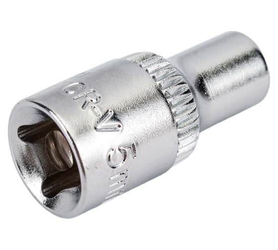Головка торцевая 6 граней (5 мм; 1/4 Dr) KRAFT KT 700643
