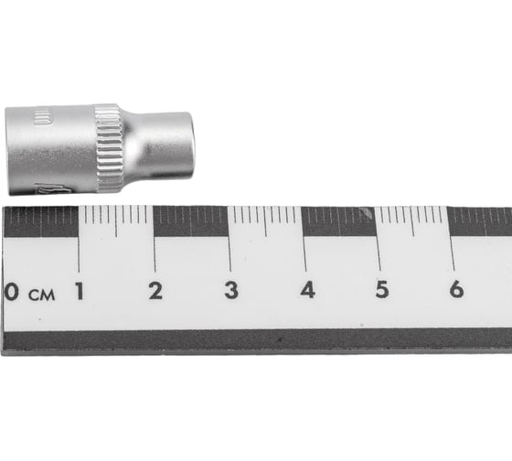 Головка торцевая 6 граней (6 мм; 1/4 Dr) KRAFT KT 700644