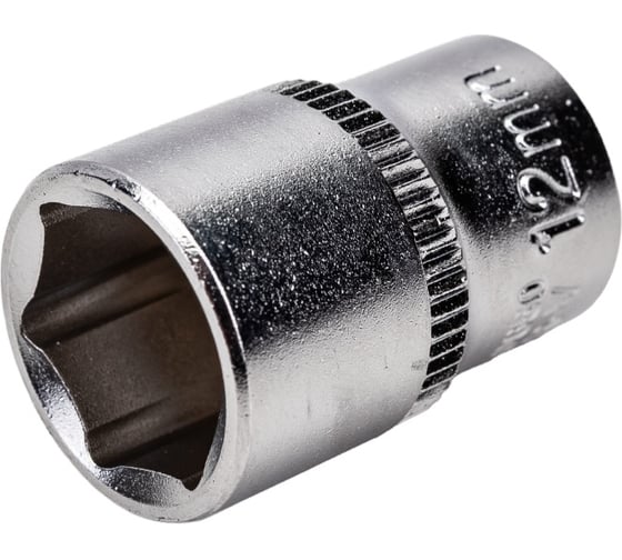 Головка торцевая 6 граней (12 мм; 1/4 Dr) KRAFT KT 700650