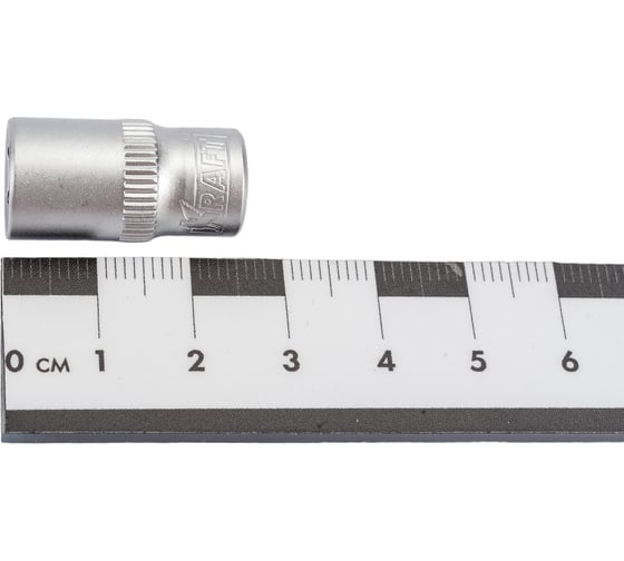 Головка торцевая 6 граней (9 мм; 1/4 Dr) KRAFT KT 700647