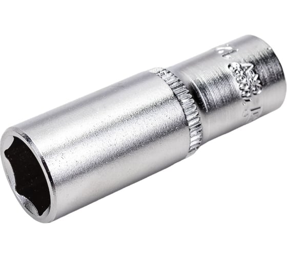 Головка торцевая глубокая 6 граней (12 мм; 1/4 Dr) KRAFT KT 700659 1