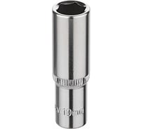 Головка торцевая глубокая 6 граней (10 мм; 1/4 Dr) KRAFT KT 700657