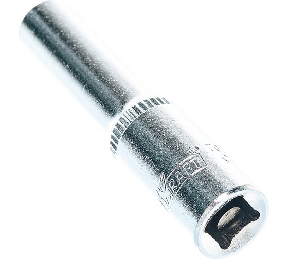 Головка торцевая глубокая 6-гранная (6 мм; 1/4") KRAFT KT 700653