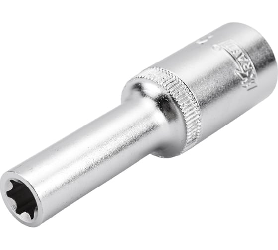 Головка торцевая глубокая TORX E-star (E10; 1/2 Dr) KRAFT KT 700811