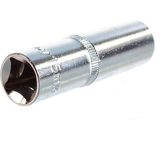 Головка торцевая глубокая 12 граней (15 мм; 1/2 Dr) KRAFT KT 702022