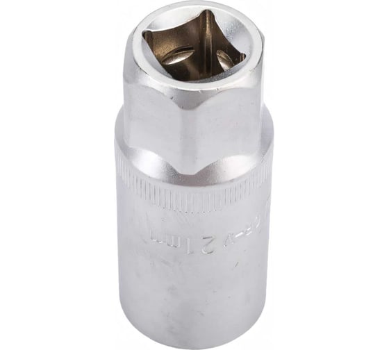 Головка торцевая глубокая свечная (21 мм; 1/2 Dr) KRAFT KT 700623