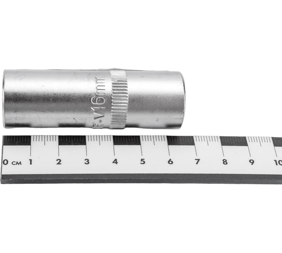 Головка торцевая глубокая свечная (16 мм; 1/2 Dr) KRAFT KT 700622