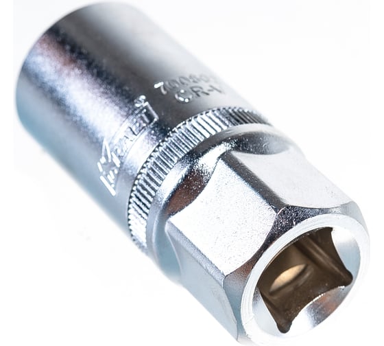 Головка торцевая глубокая свечная с магнитом (21 мм; 1/2 Dr) KRAFT KT 700802