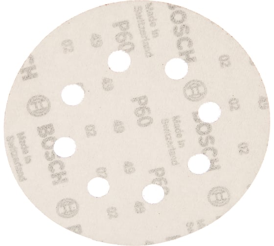 Шлифовальные листы (115 мм, зернистость 60/120/240, 6 шт.) Bosch 2609256A21