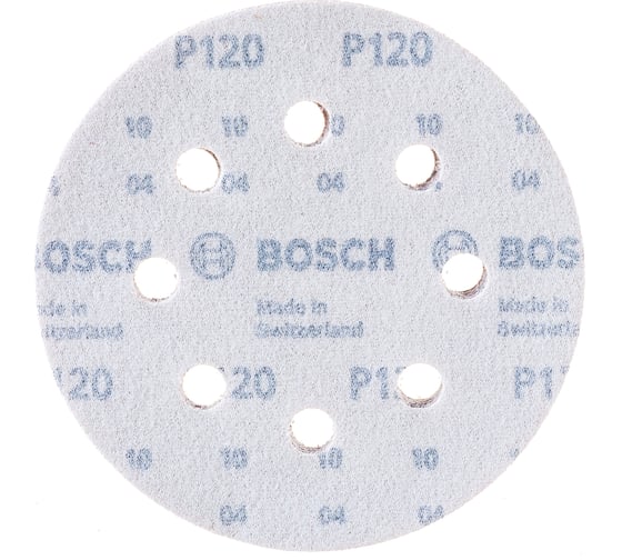 Шлифовальные листы (115 мм, зернистость 60/120/240, 6 шт.) Bosch 2609256A21