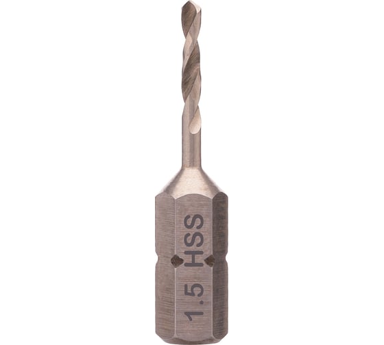 Сверло по металлу 1.5x32/10 мм, HSS-G, Hex-1/4 VOLKEL V67115 1
