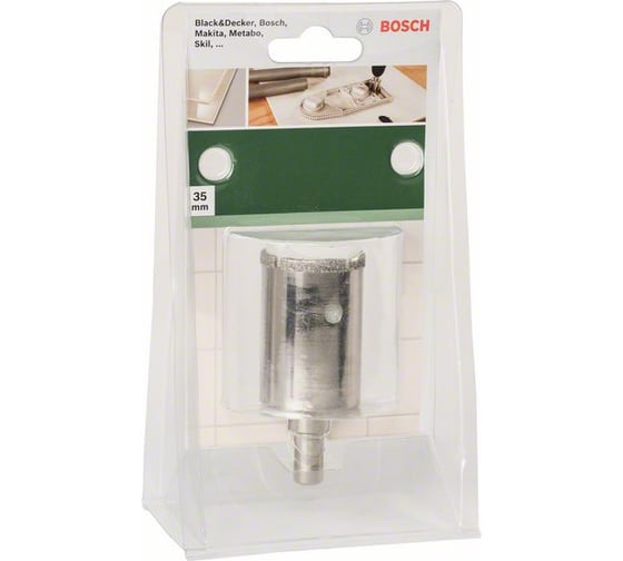 Алмазная коронка Ceramic 35 мм Bosch 2609256C87