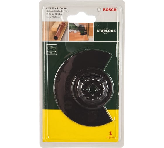 Сегментированное пильное полотно ACZ 85 EC Bosch 2607017349