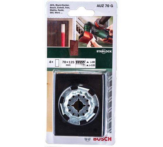 Колодка шлифовальная AUZ 70 G для PMF Bosch 2609256D18