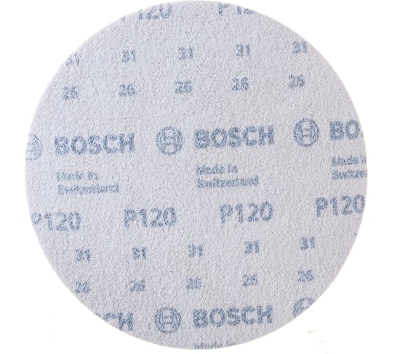 Шлифлист 125 мм, 10 шт DIY Bosch 2609256B47