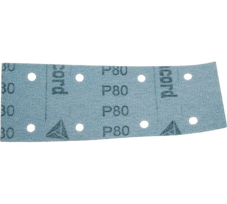 Лист шлифовальный (50 шт; 70х198 мм; P80; 8 отв) Betacord 620.0080