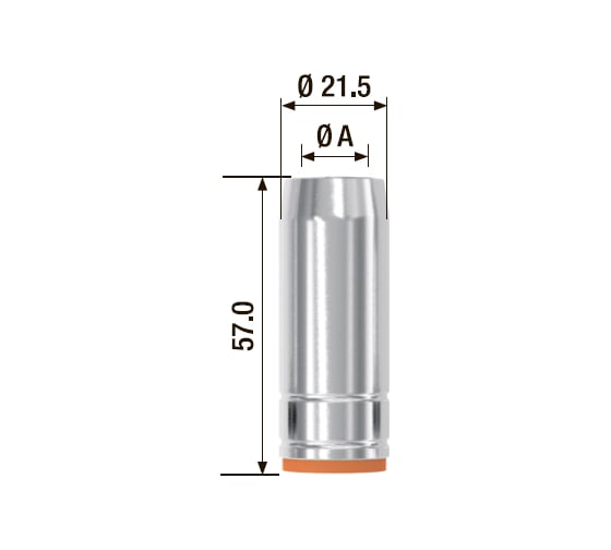 Сопло газовое FB 250 (2 шт; 18 мм) FUBAG FB250.N.18.0