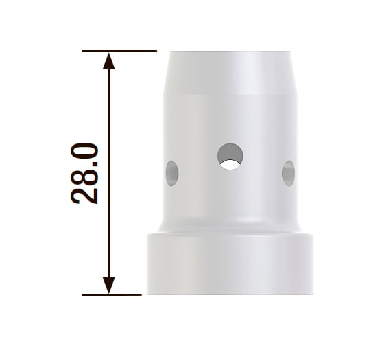 Диффузор газовый FB 500 (10 шт; белый) FUBAG F030.0190 1