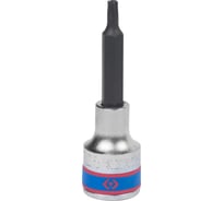 Насадка бита торцевая TORX с отверстием (T25; 1/2"; 80 мм) KING TONY 403725