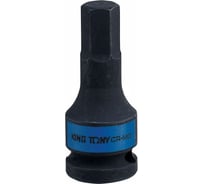 Насадка-бита торцевая ударная (1/2"; HEX 7; 60 мм) KING TONY 405507M