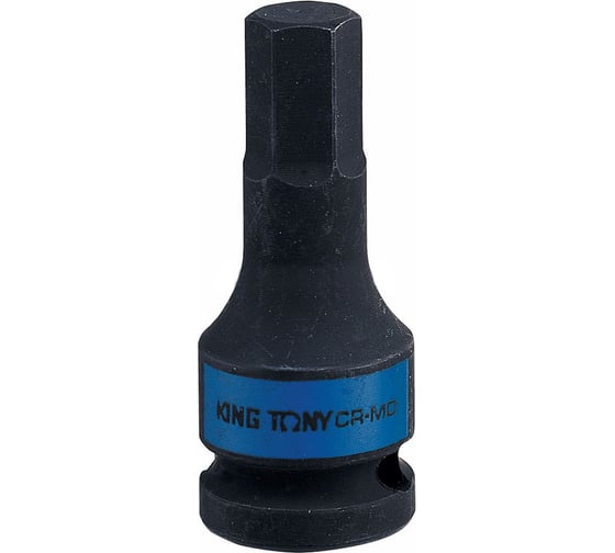 Насадка-бита торцевая ударная (1/2"; HEX 7; 60 мм) KING TONY 405507M 1