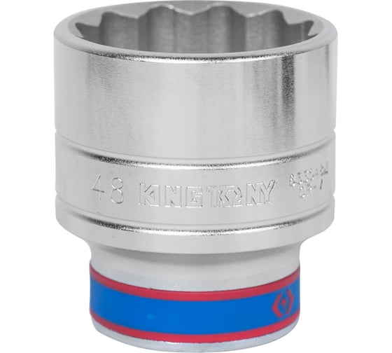 Головка торцевая стандартная 12-ти гранная (48 мм; 3/4") KING TONY 633048M 1